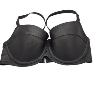 aerie Black Padded Underwire Swim Top